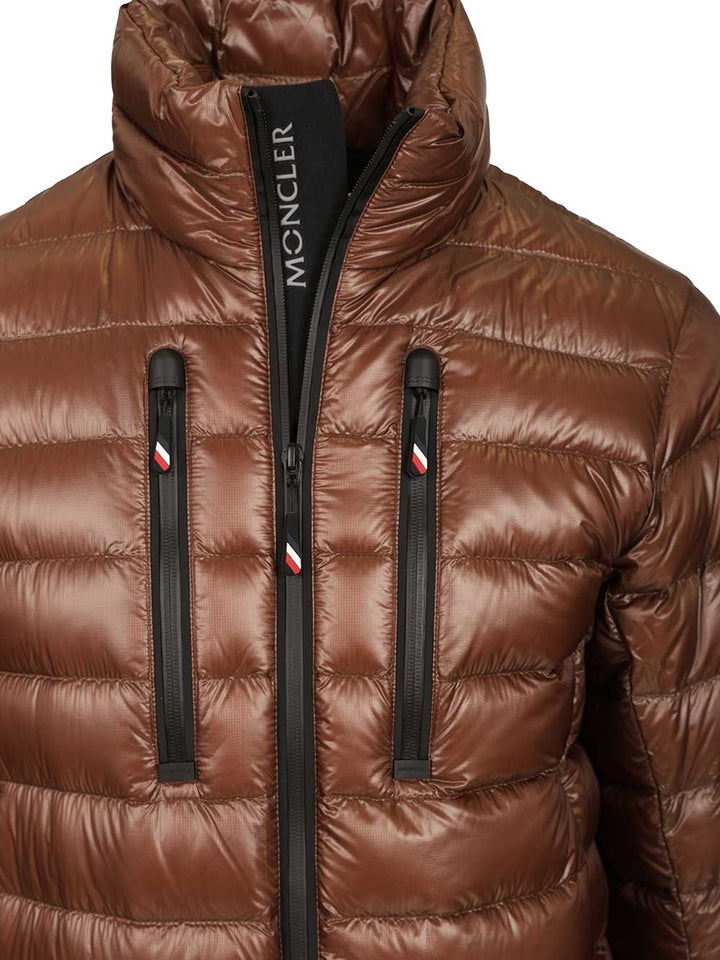 Moncler Grenoble Hers Short Down Jacket Coats - Marrone | b062610c36f8c65ccfc80287907ba043604fbee1