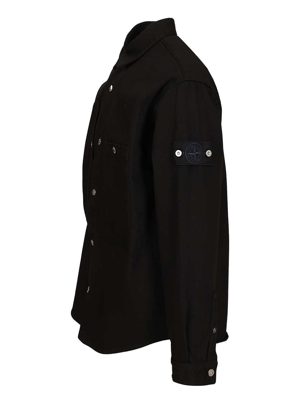 Stone Island Denim Shirt Giacche - Nero | 3c9828812debc7f5f6d4cd2e1fefbd9829b92a4b