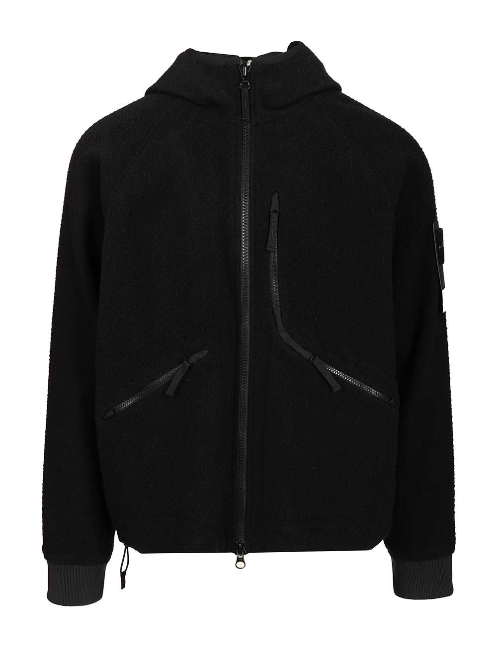 Stone Island Hooded Jacket Giacche - Blu | dd83371441b3124bd8318097ca46e3bf09647e16