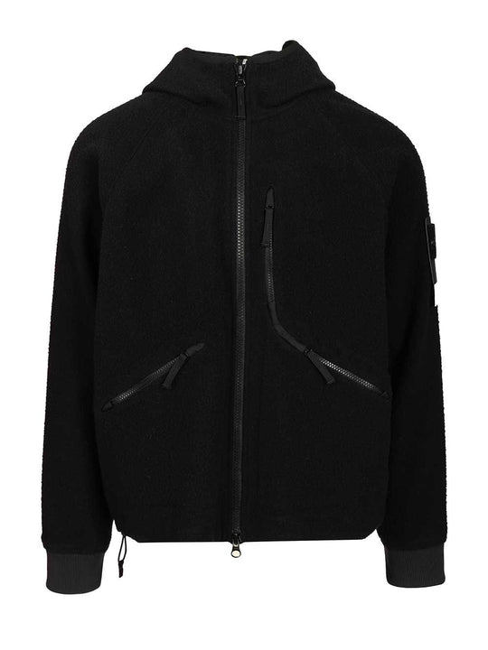 Hooded Jacket Giacche Blu