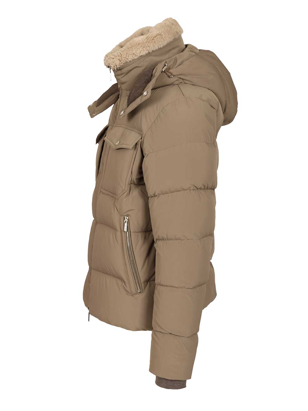 Moorer Alarick Coats - Beige | 196a358e21d73c84ccaba125103d3d6e7a93d558