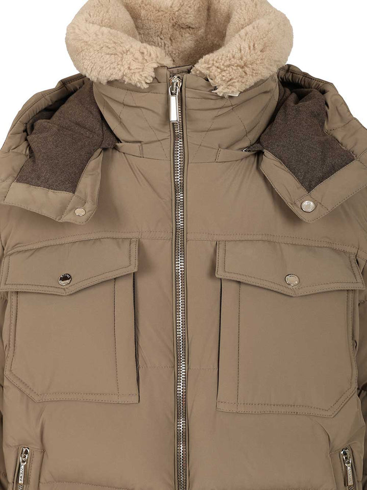 Moorer Alarick Coats - Beige | 2a50667305b668fe2871156d3431fb977f39c6d2