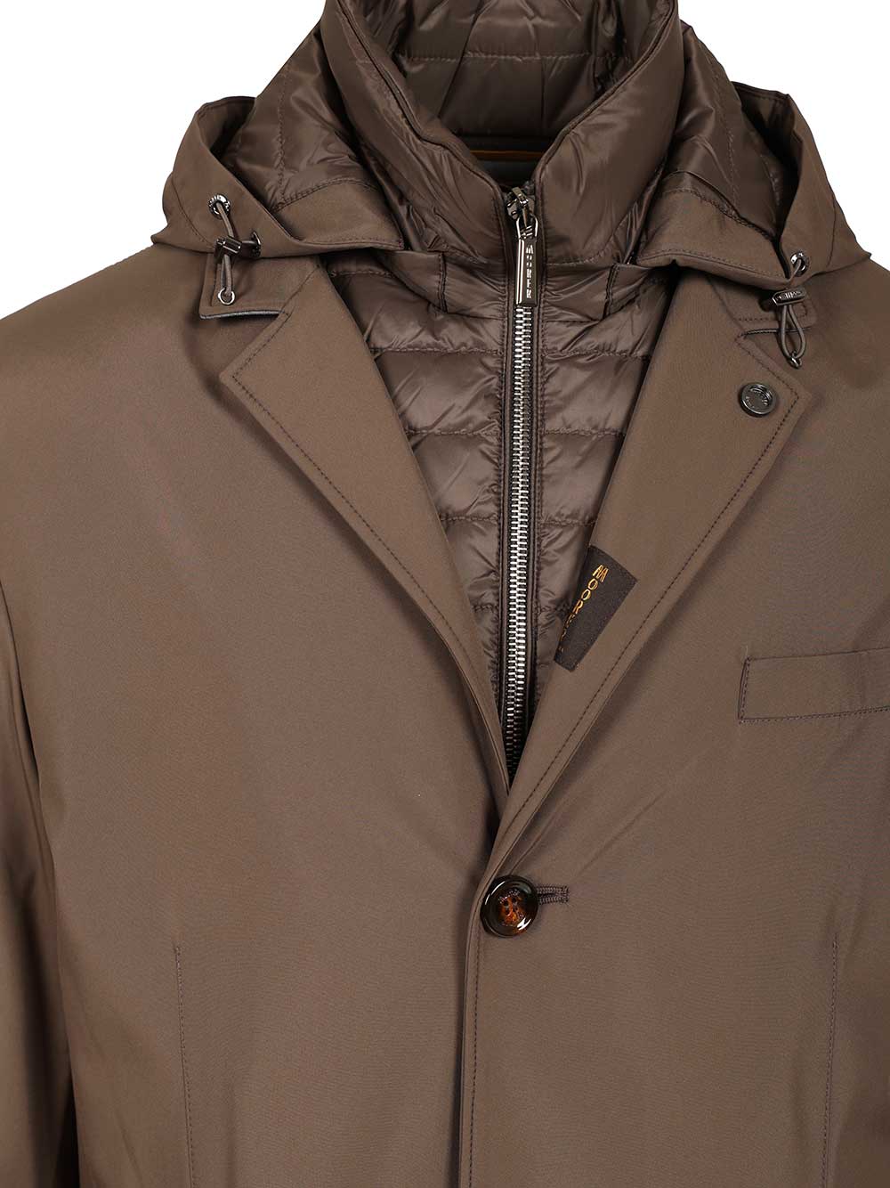 Moorer Smooth Coat Giacche - Marrone | 8297107199d3a7b4ff24a557dca6c789ded23c8b