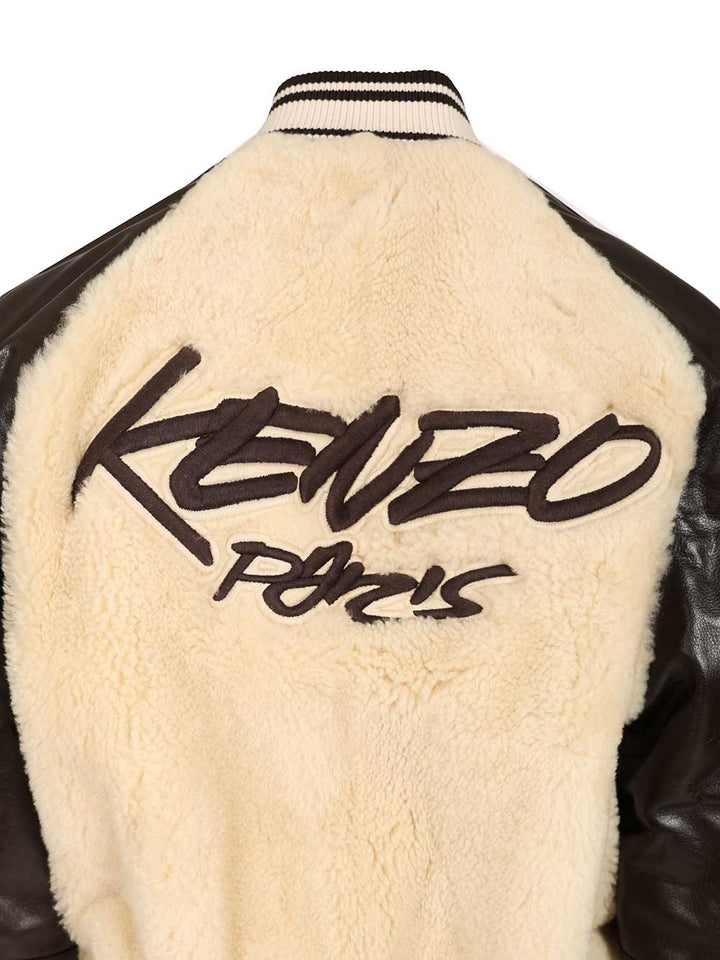 Kenzo Varsity Giacche - Beige | c28585dd19c0b906a2b1a44be7d45fdd1039487e