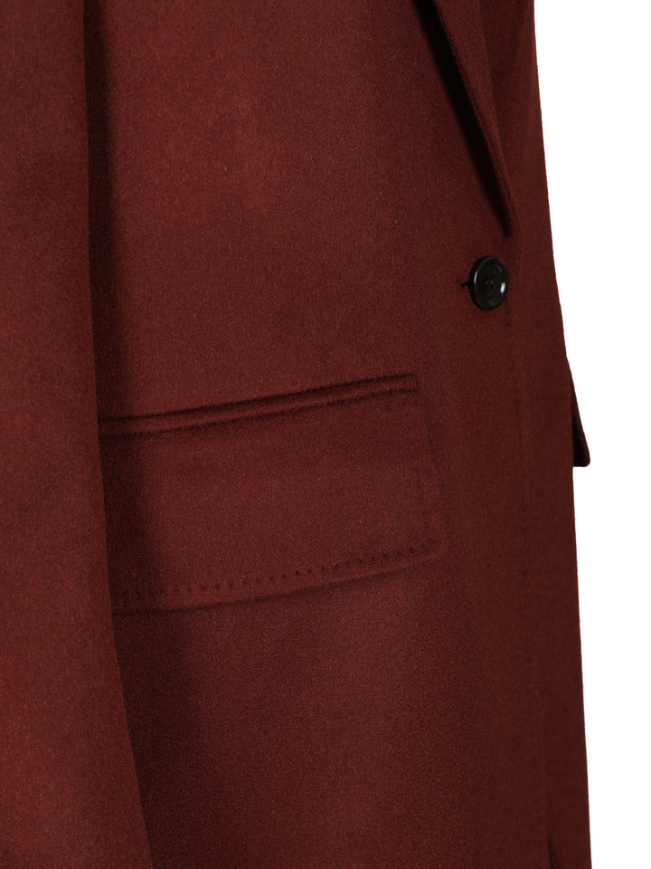 Max Mara Single-Breasted Blazer Giacche - Bordeaux | 726bb30c3718df1382a883373804bac36f0ed0a2