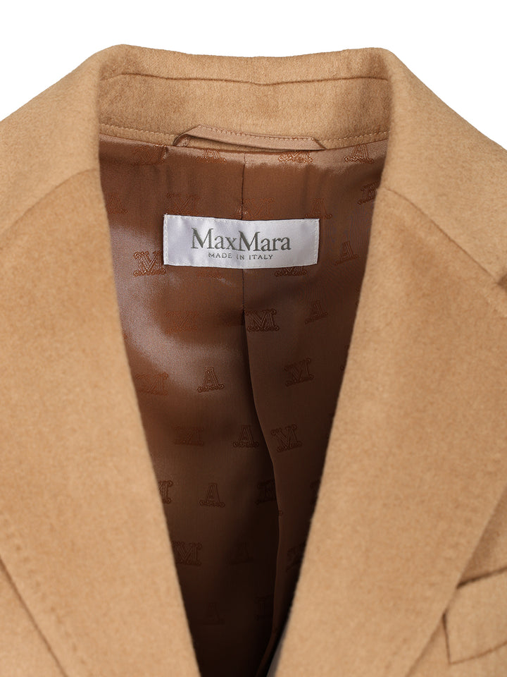 Max Mara Camel Drap Blazer Giacche - Beige | 68c62233442602bd3500254c0de07592a070a115