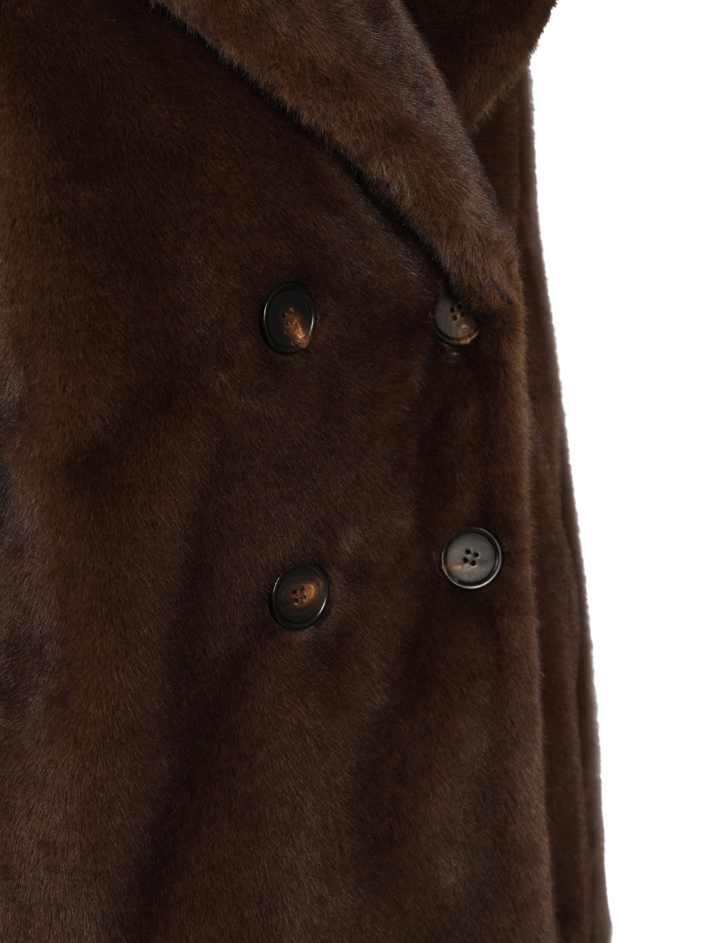 'S Max Mara Double-Breasted Jacket Coats - Marrone | 75ee3da0221cdd425889bf6f422c5481c47a49d2