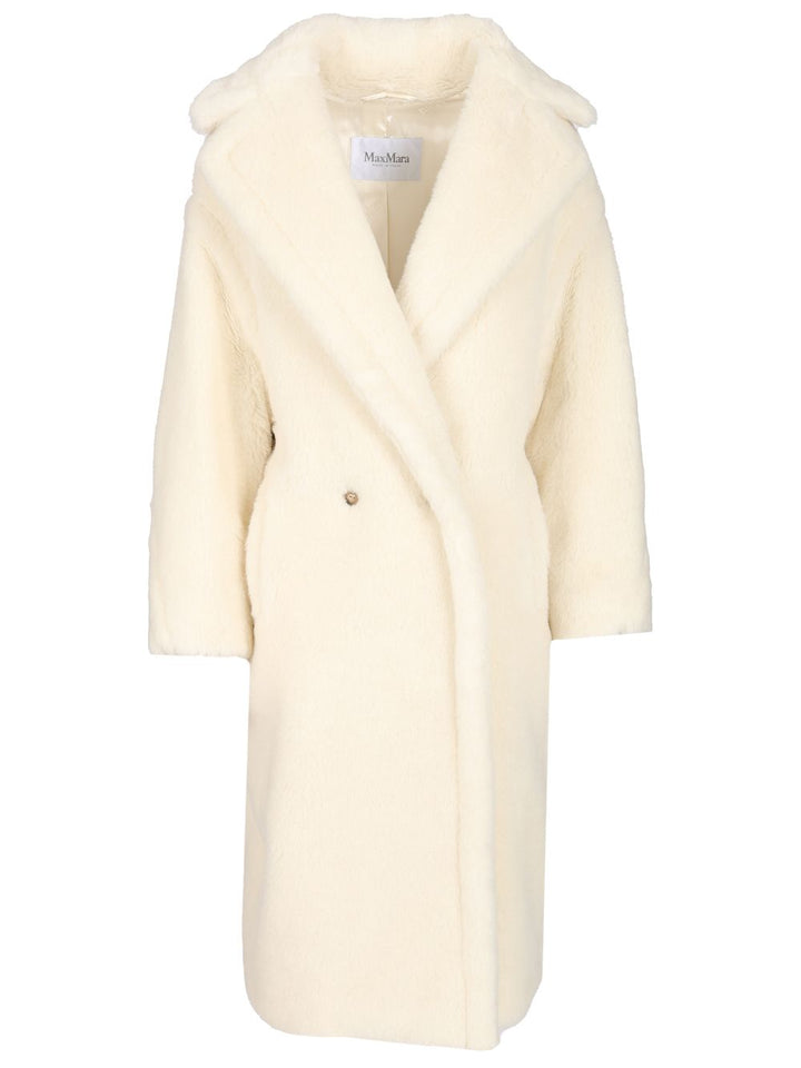 Max Mara Teddy Bear Icon Coats - Bianco | 352dd581f3d71b1f774e1712f0f4c115d7e9b675