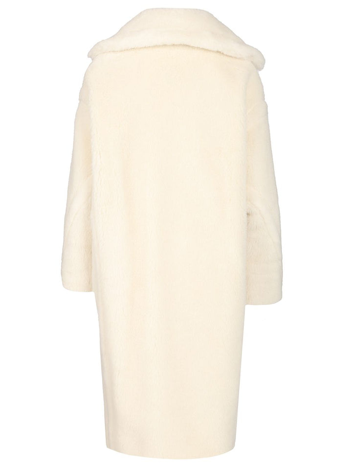 Max Mara Teddy Bear Icon Coats - Bianco | e28393ddedd190cf35bce05e488475734a31c717