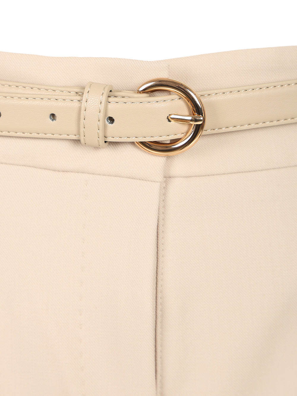 Max Mara Studio Wool Twill Trousers - Bianco | 45cc0f9d2ca4e7d8714458b41f1c7ff77914ddcb
