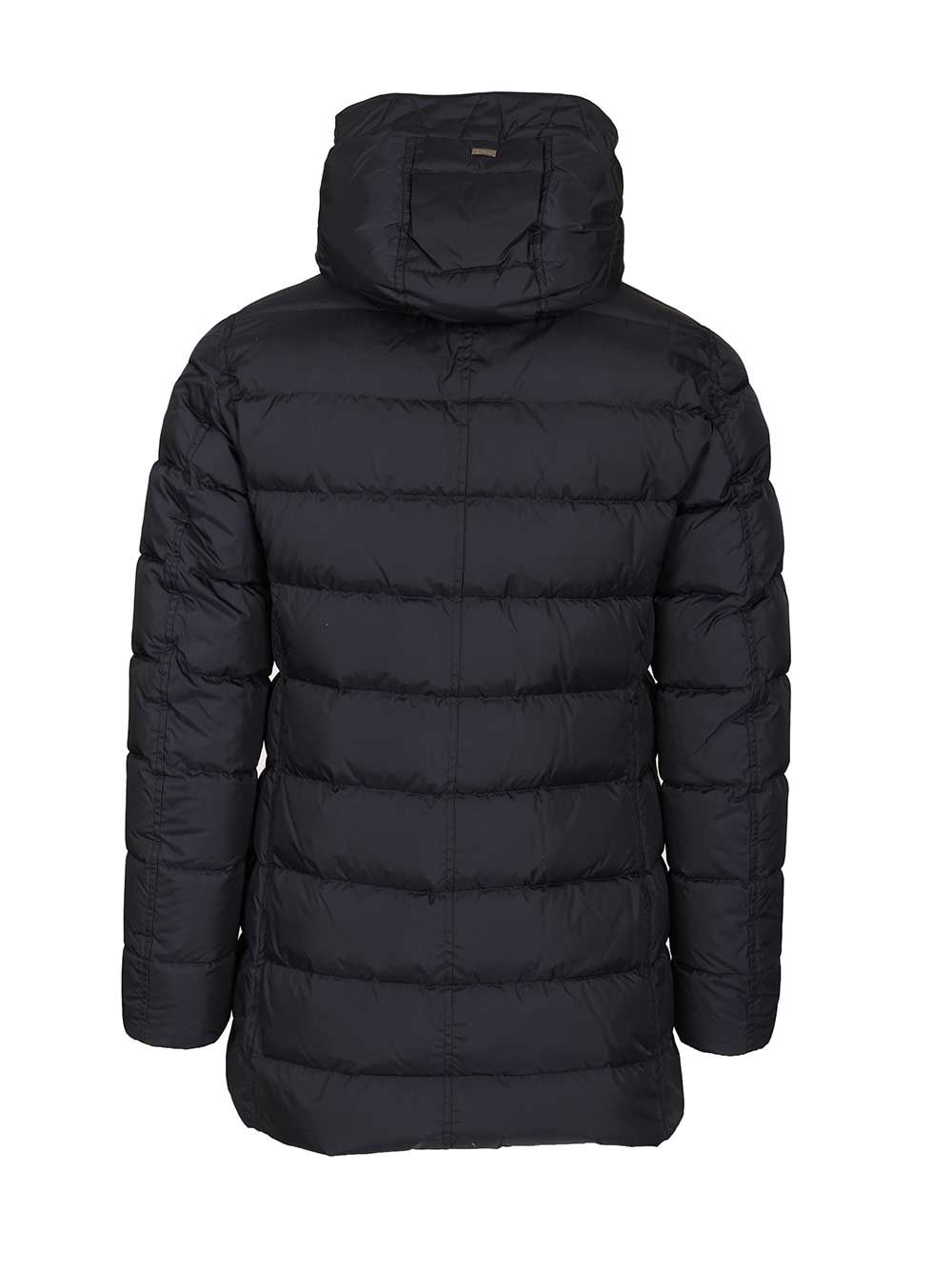 Herno A-Shape Parka In Chamonix Nylon Giacche - Blu | f87f824381c1d51aef35aeaca96718b8a58c0281