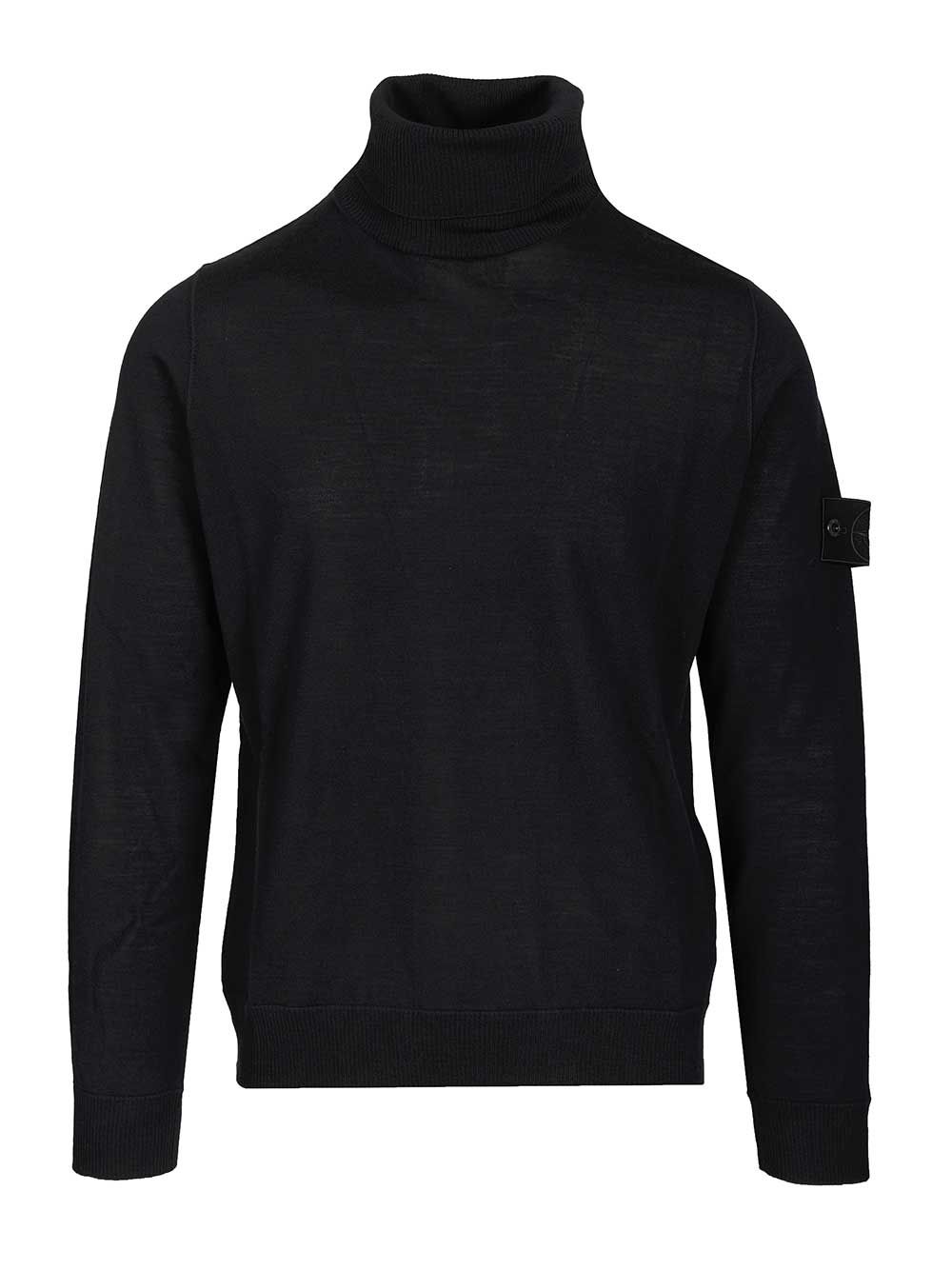 Stone Island Turtleneck Sweater Knitwear - Blu | f9685a25aaf631969bddfb24f33f96be0f14a218