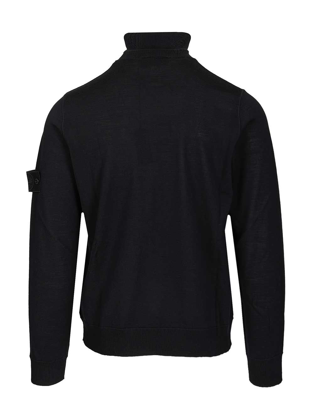 Stone Island Turtleneck Sweater Knitwear - Blu | 4e77dea29adc47da88dc505bbcac206a48656360