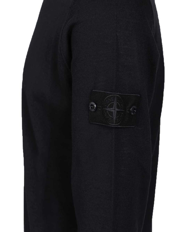 Stone Island Turtleneck Sweater Knitwear - Blu | 331b787a0cf1b38486e44e05d007fbd798e29667