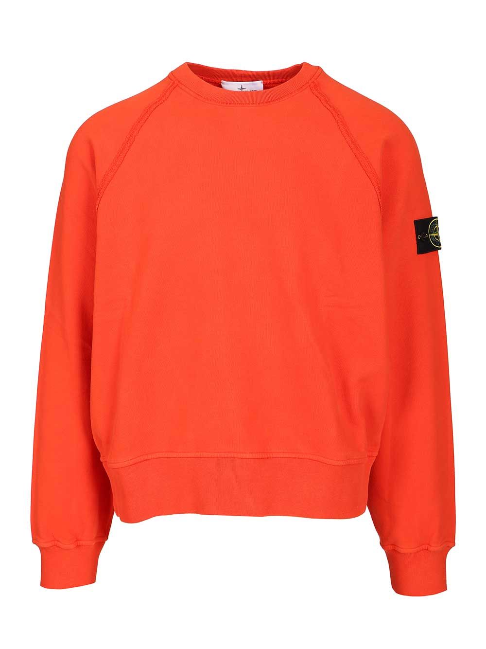 Stone Island Crewneck Sweatshirt Sweatshirts - Rosso | f210cd8c92bbf0944cbf43189799e396839c4769