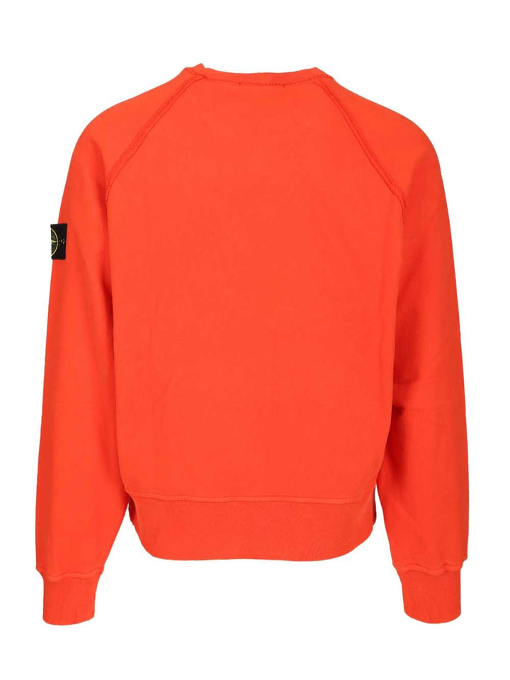 Stone Island Crewneck Sweatshirt Sweatshirts - Rosso | 4fa2bc08f92d12428b978bf458d7dbfdbf78268a