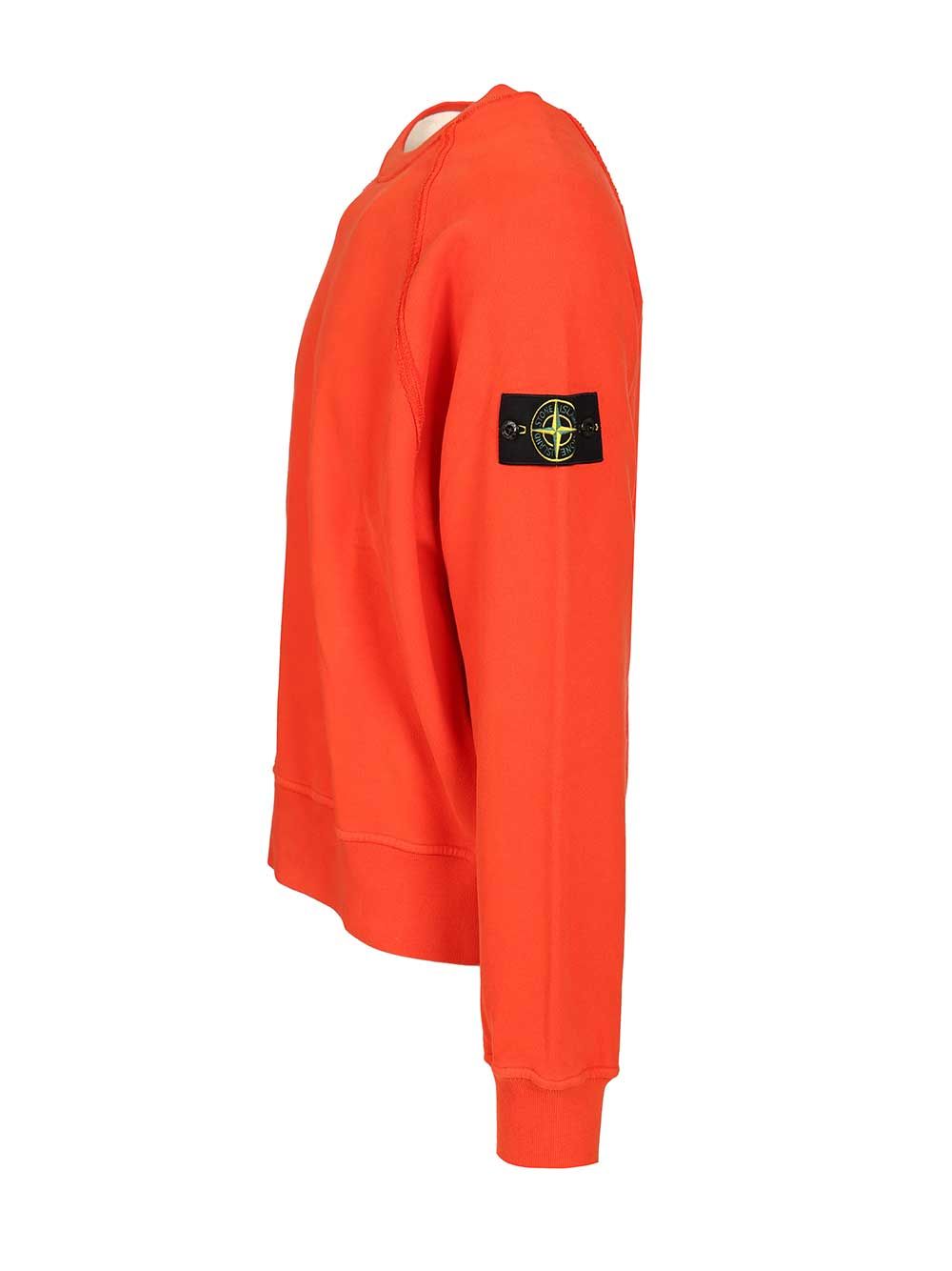 Stone Island Crewneck Sweatshirt Sweatshirts - Rosso | a1b1a85f52b8ee7085f362da77f1a198b0d73ede