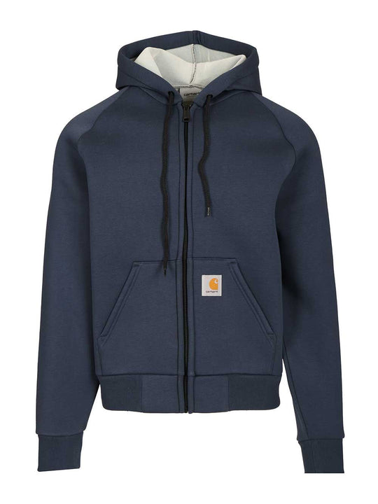 Car-Lux Hooded Giacche Blu