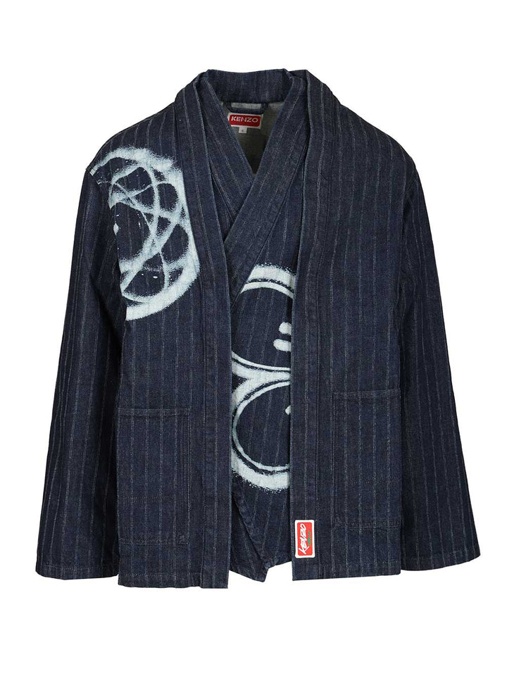 Kenzo Kenzo X Futura 2000 Giacche - Blu | 731d599a787168896f693ff3cc40c01e2e9751f0