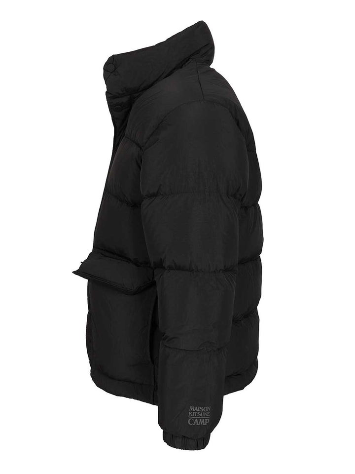 Maison KitsunÉ Lightweight Quilted Down Jacket Giacche - Nero | 3ca0998253d797133a70456531a029e4d7eab6e7
