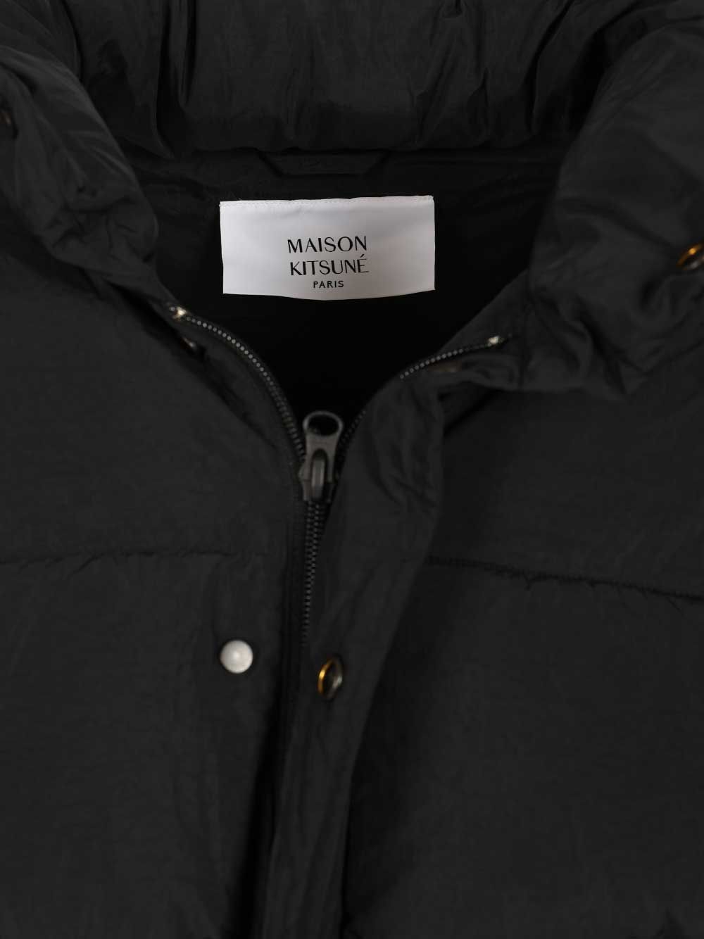 Maison KitsunÉ Lightweight Quilted Down Jacket Giacche - Nero | 4c92f0667f5b4002570b2a8b3227deb858aee48e