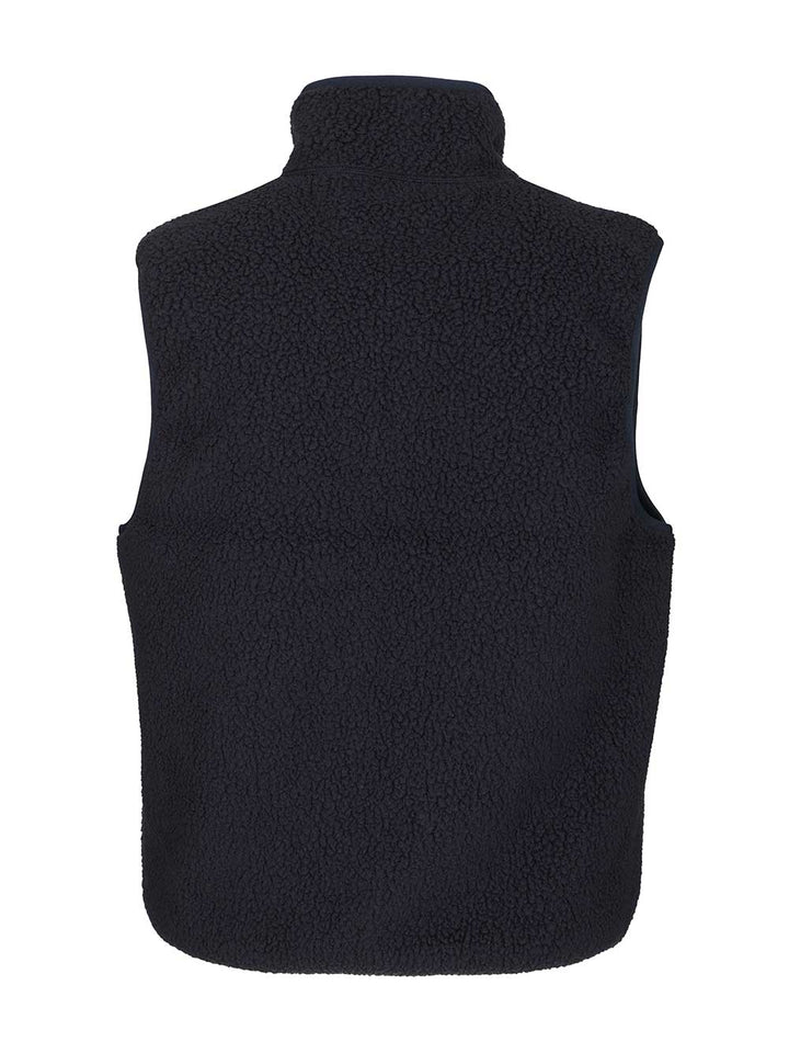 Maison KitsunÉ Fleece Vest Giacche - Blu | 8f457159d182d288ee4656110f50b2bb770dc79f