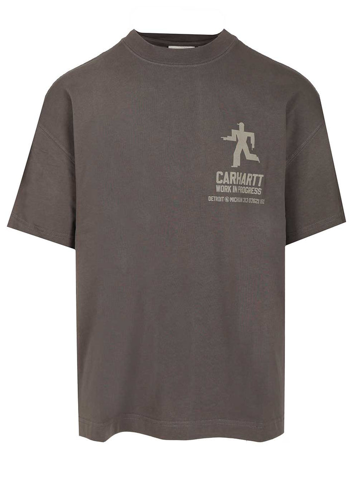 Carhartt Wip S/S Distance T-Shirt - Grey | 6d43aa6d63e30d83d3315bfb7cee4d72063c76ab