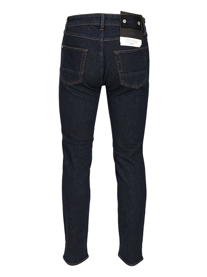 Stone Island Cigarette Trousers Jeans - Blu | d8bd864f307576e86b98b46ac133306fdac39f82