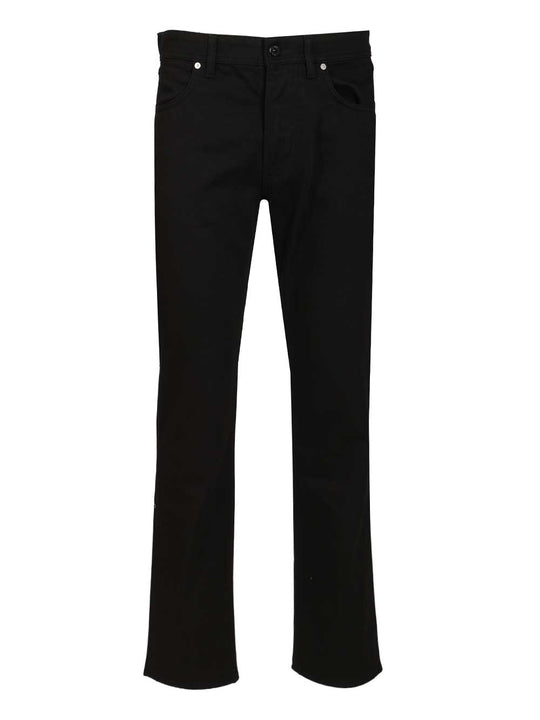 Heavy Denim Trousers Jeans Nero