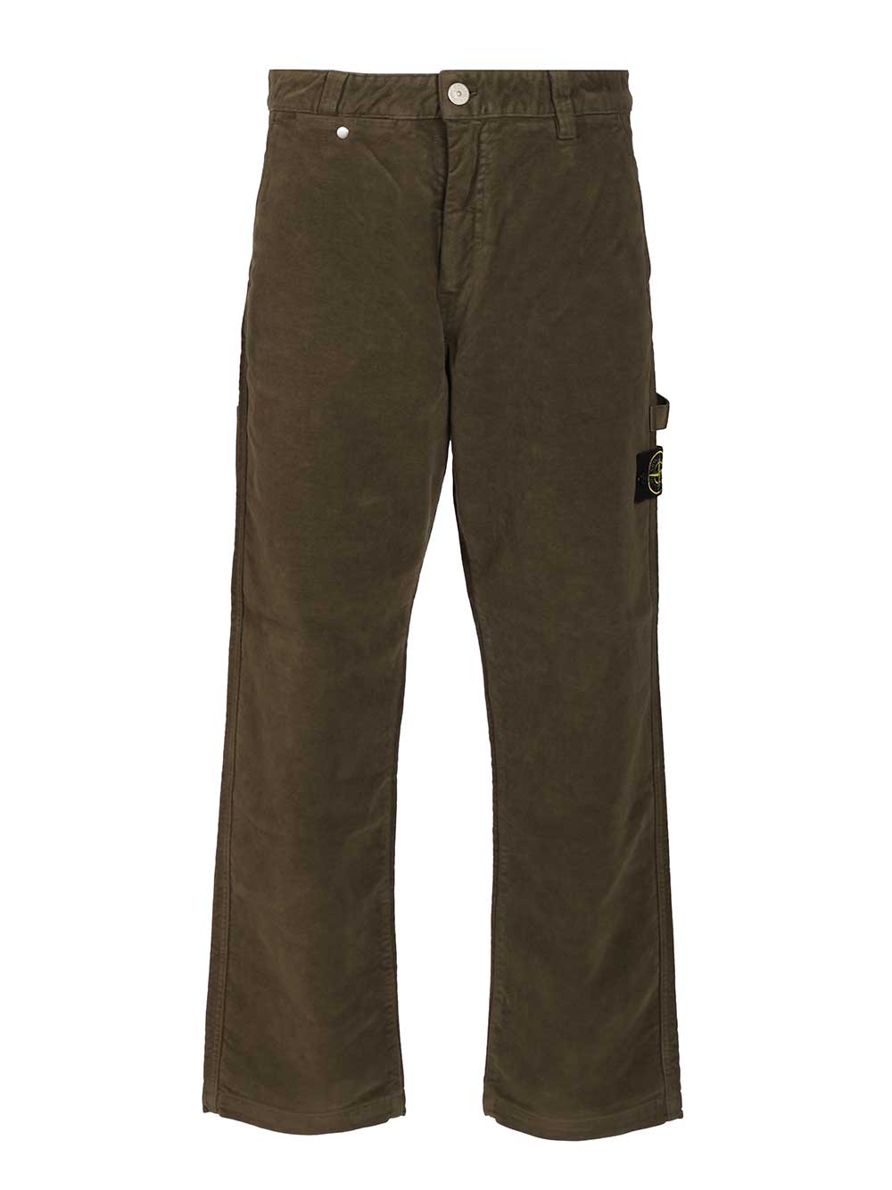 Stone Island Cotton Trousers - Verde | 1f9bdebf5ef41e66caf50a293ae6180bce287edd