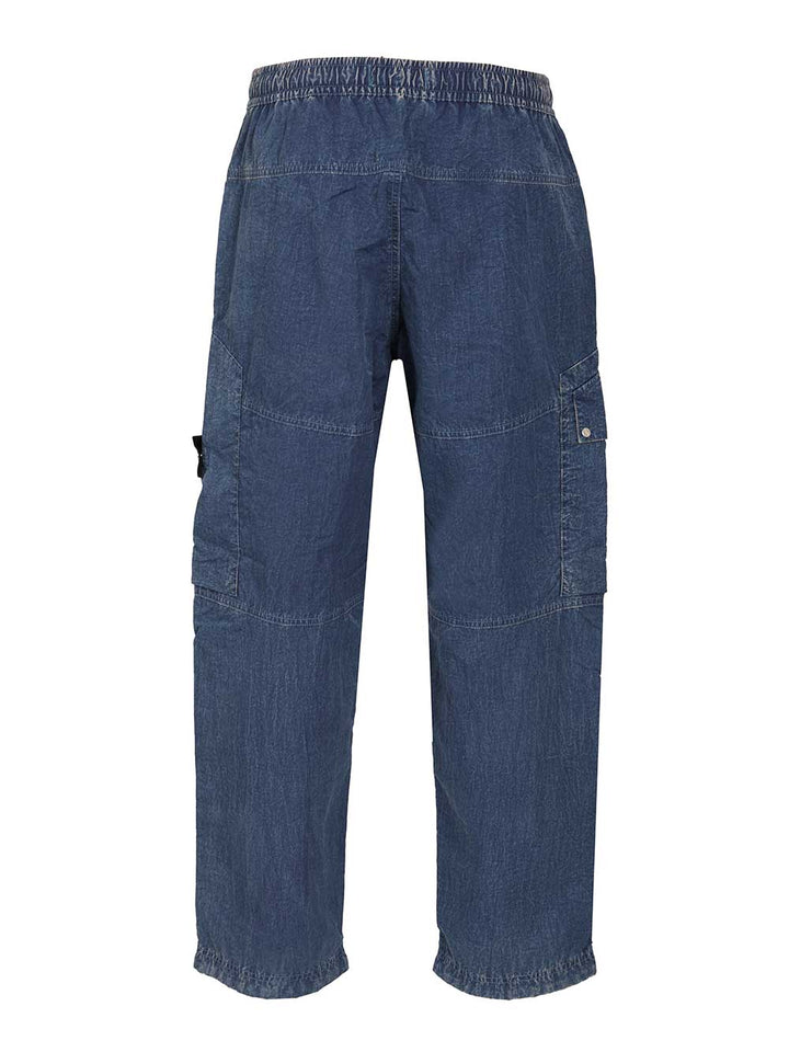 Stone Island Cargo Trousers - Blu | 1daf520ffbae1c9dd69c4d174f014acb7785fd9b