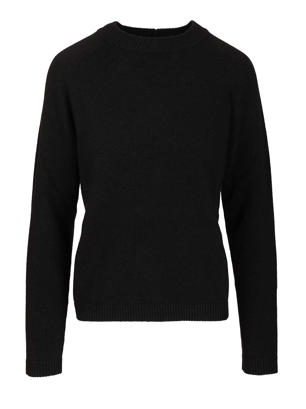 'S Max Mara Crew Neck Sweater Knitwear - Nero | feec18354eddd8df459bbc629aaa256149e8c79f