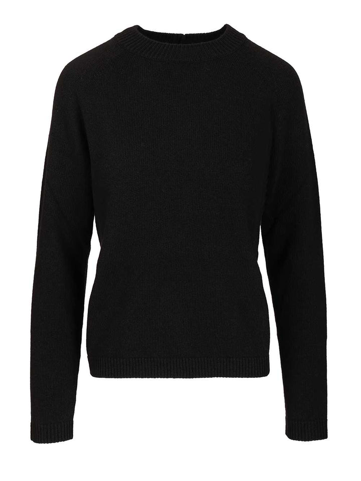'S Max Mara Crew Neck Sweater Knitwear - Nero | feec18354eddd8df459bbc629aaa256149e8c79f
