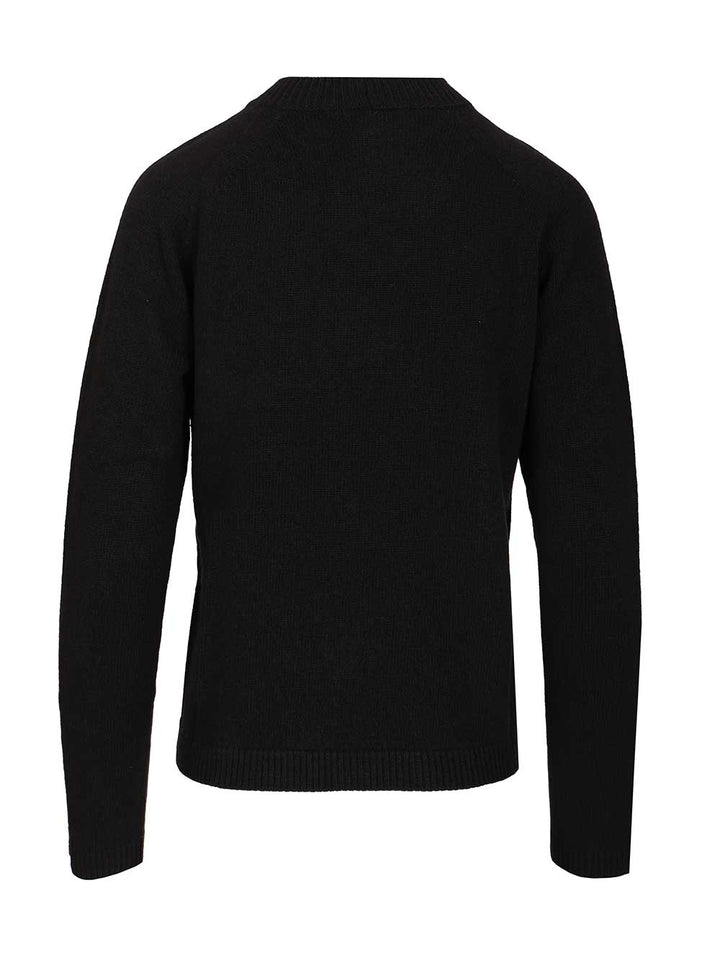 'S Max Mara Crew Neck Sweater Knitwear - Nero | 8e754b7a0ad829df27600e4d619051bf7a1aec9f