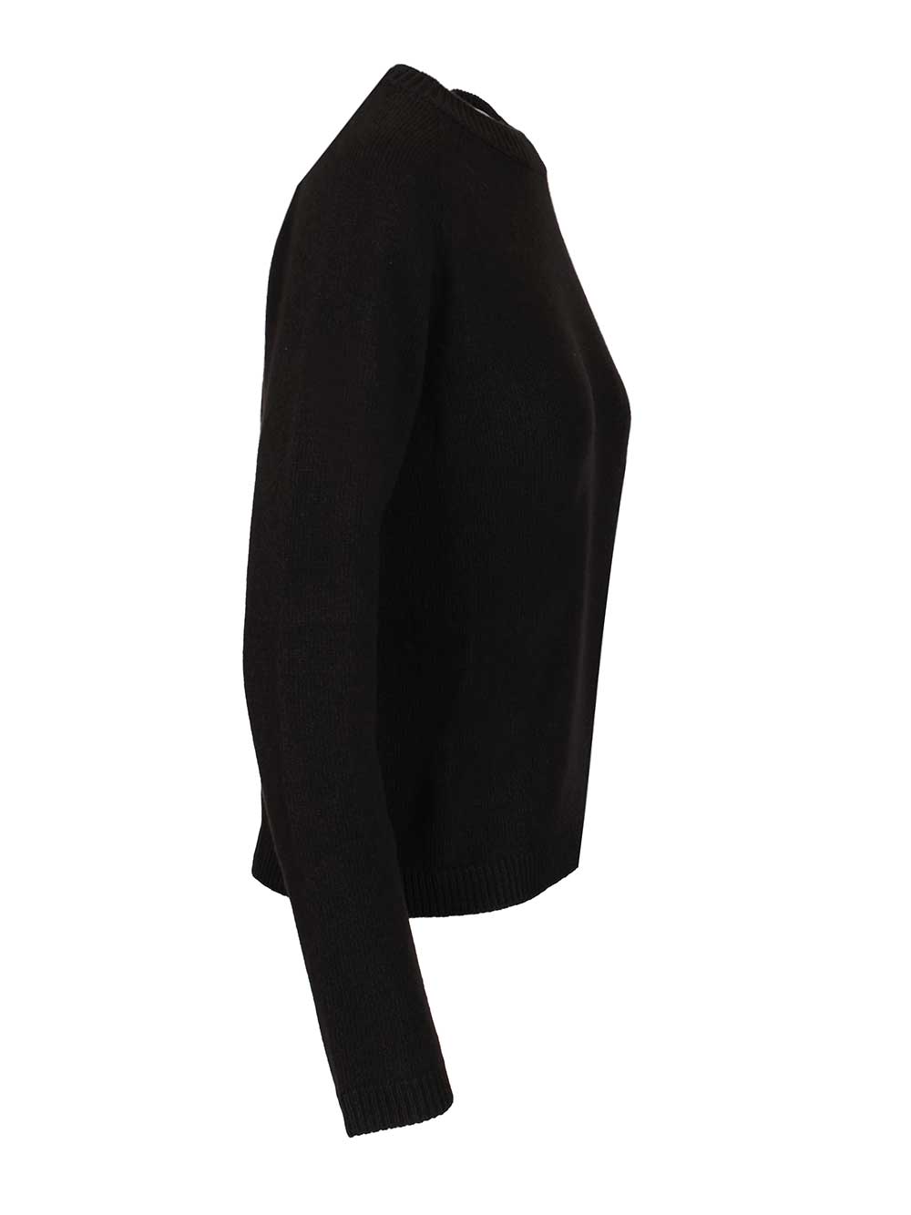 'S Max Mara Crew Neck Sweater Knitwear - Nero | b675e2cc982db23c8acb36f46d2b7c796d4b5a37