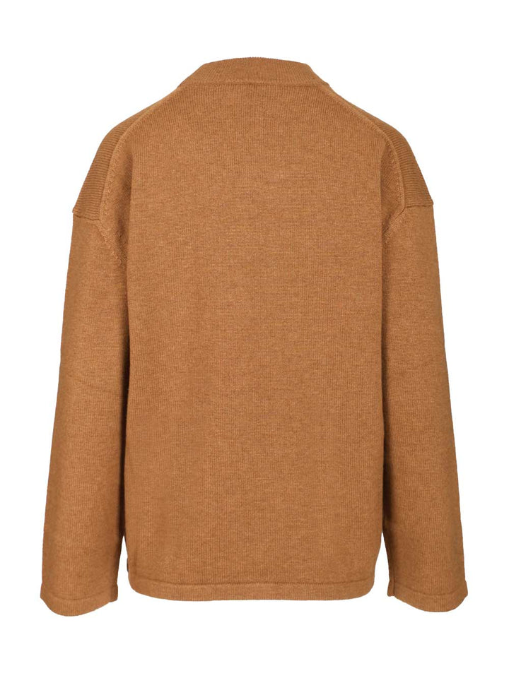 Max Mara Studio Pisano Knitwear - Marrone | e18d20a3065bcb6bf825a5fbde9c304bca21bfee