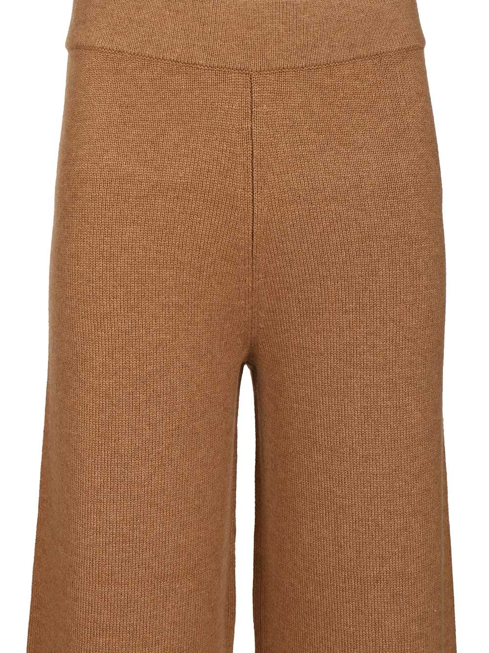 Max Mara Studio Knit Trousers Knitwear - Beige | d6760c0ea3a18e265f3187fab93bbb841c01d68e