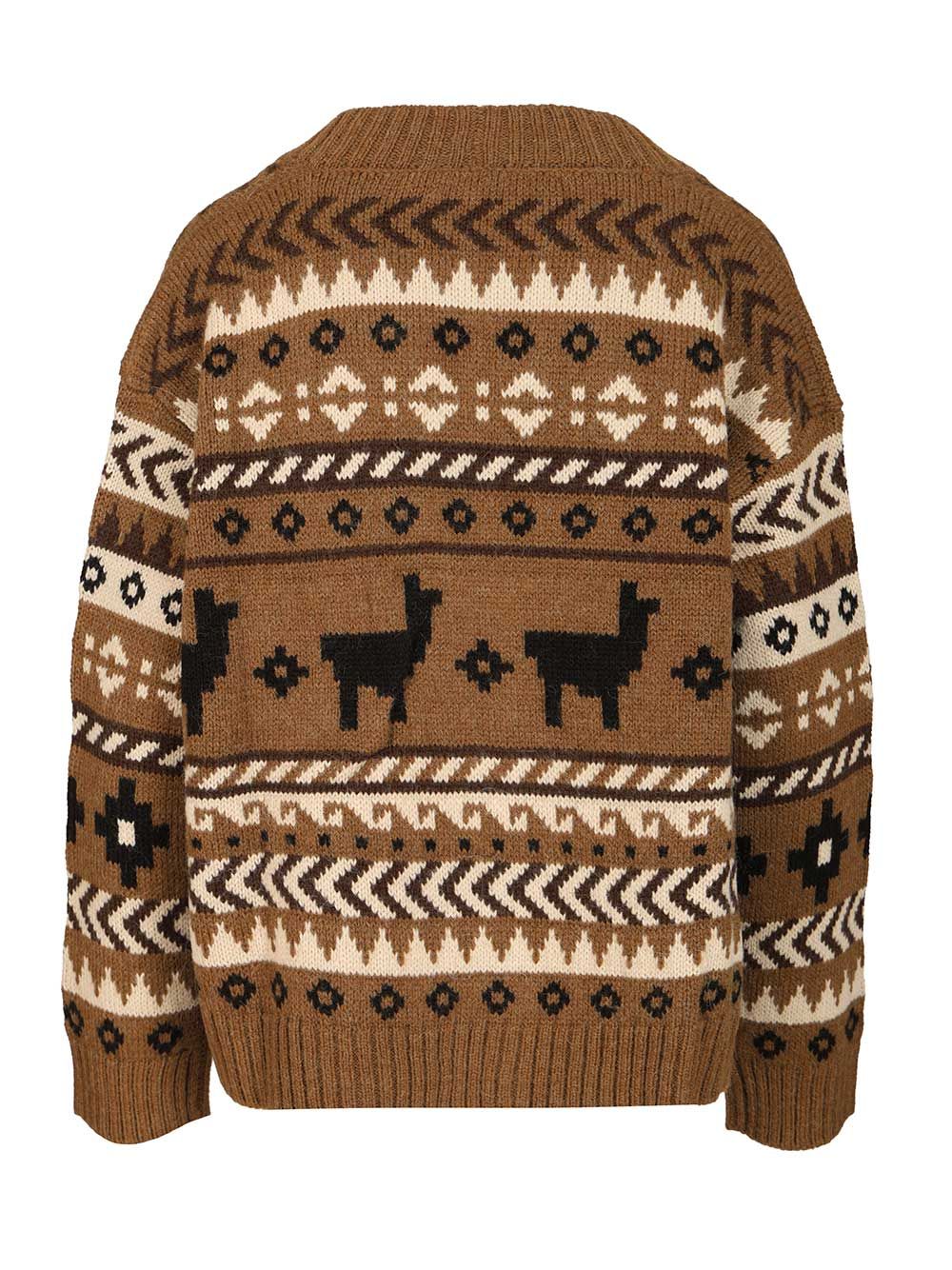 Weekend Max Mara Jacquard Cardigan Knitwear - Multicolor | ff26d1b6421611fce7e318e95e4d4a93069b8ce3