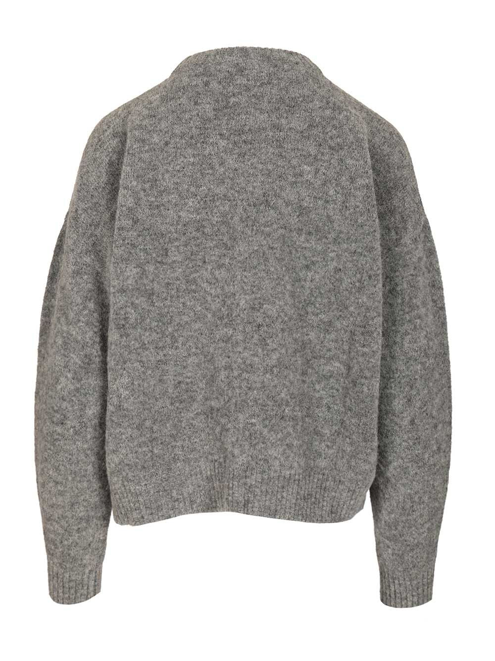 Weekend Max Mara Wool And Alpaca Sweater Knitwear - Grey | 2634539ecdec74b500eec775998d01bb5f59bb30