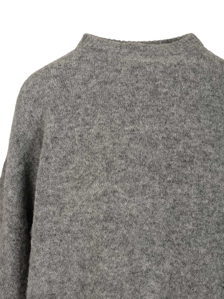 Weekend Max Mara Wool And Alpaca Sweater Knitwear - Grey | 95b5e5d0f19be69ee36b08fdc3c04a69dbbb2b65
