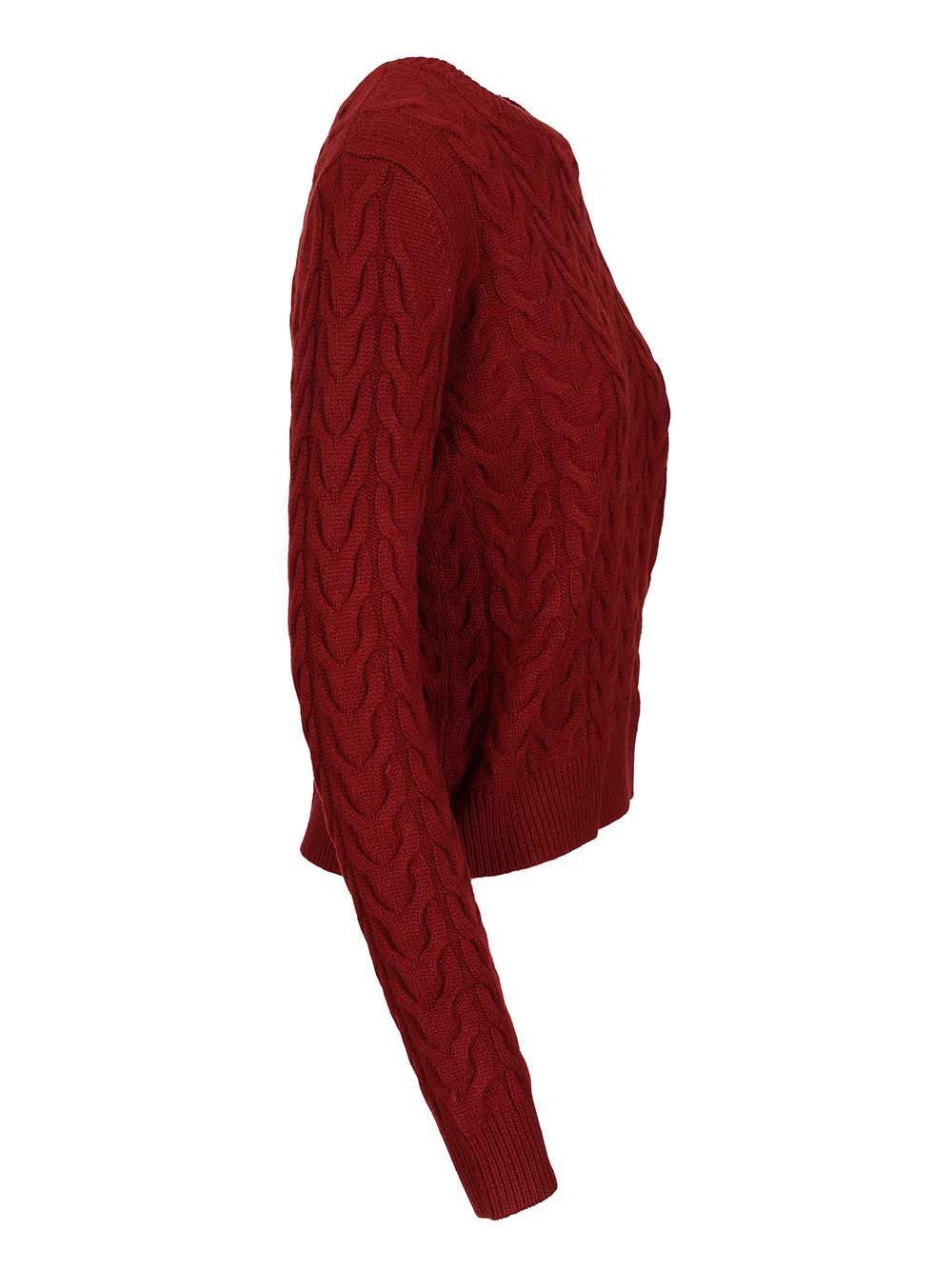Max Mara Slim Cashmere Sweater Knitwear - Rosso | ae8082c7915c1ffc2a3ad0ae2f6969c447f84fbd