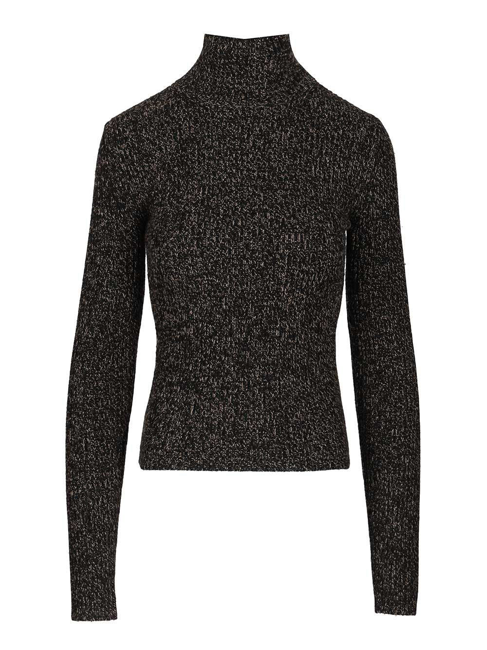 Max Mara Turtleneck Sweater Knitwear - Nero | 167fd5bdd10e642ff683031348e35d64851f064d