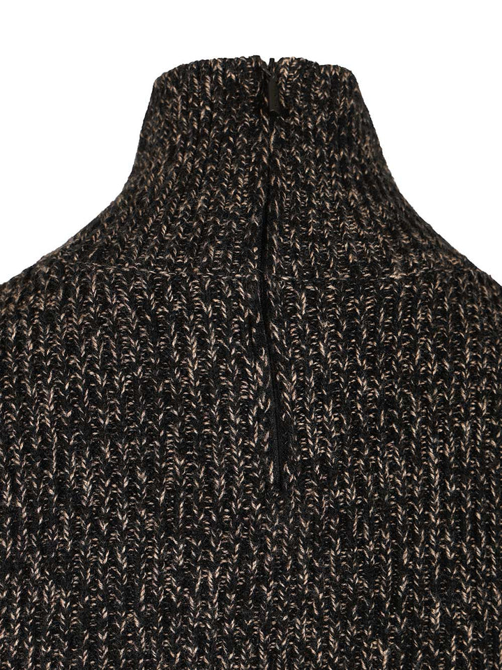Max Mara Turtleneck Sweater Knitwear - Nero | 8334a9cb77a0652b74c9416b48b81f567ace63ef