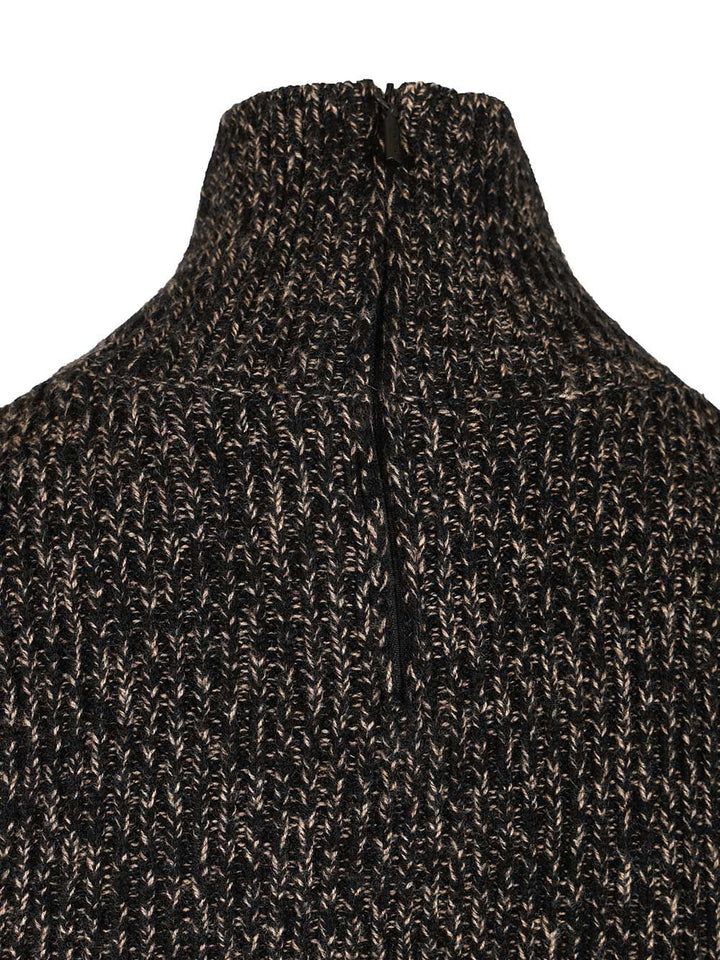 Max Mara Turtleneck Sweater Knitwear - Nero | 38e02faecd84ee1f05ee163d41da4b7c8ff3f557