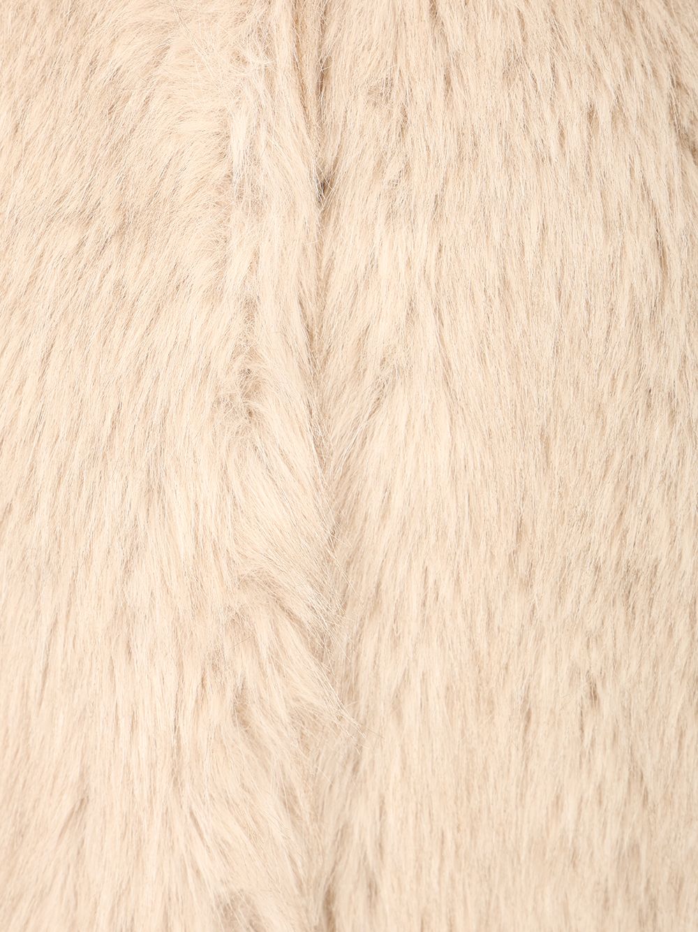 Max Mara Studio Coat In Faux Fur Effect Fabric Coats - Bianco | 67d77efefc9e9846610c772199855a126656d6df