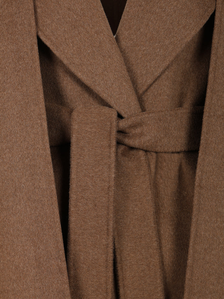 'S Max Mara Dressing Gown Coat Coats - Marrone | 6be02becf52492a56e9ec56a8e5a2fe3043b4e7c