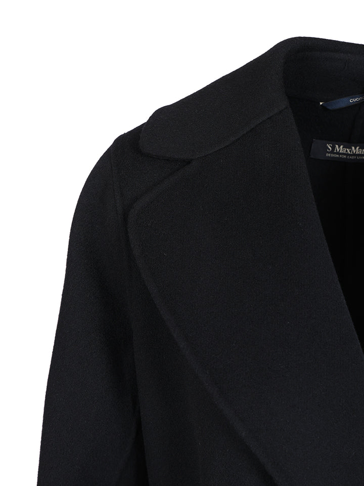'S Max Mara Dressing Gown Coat Coats - Blu | 37b9dfda6600ab6dd67d0f707033848ba229f953