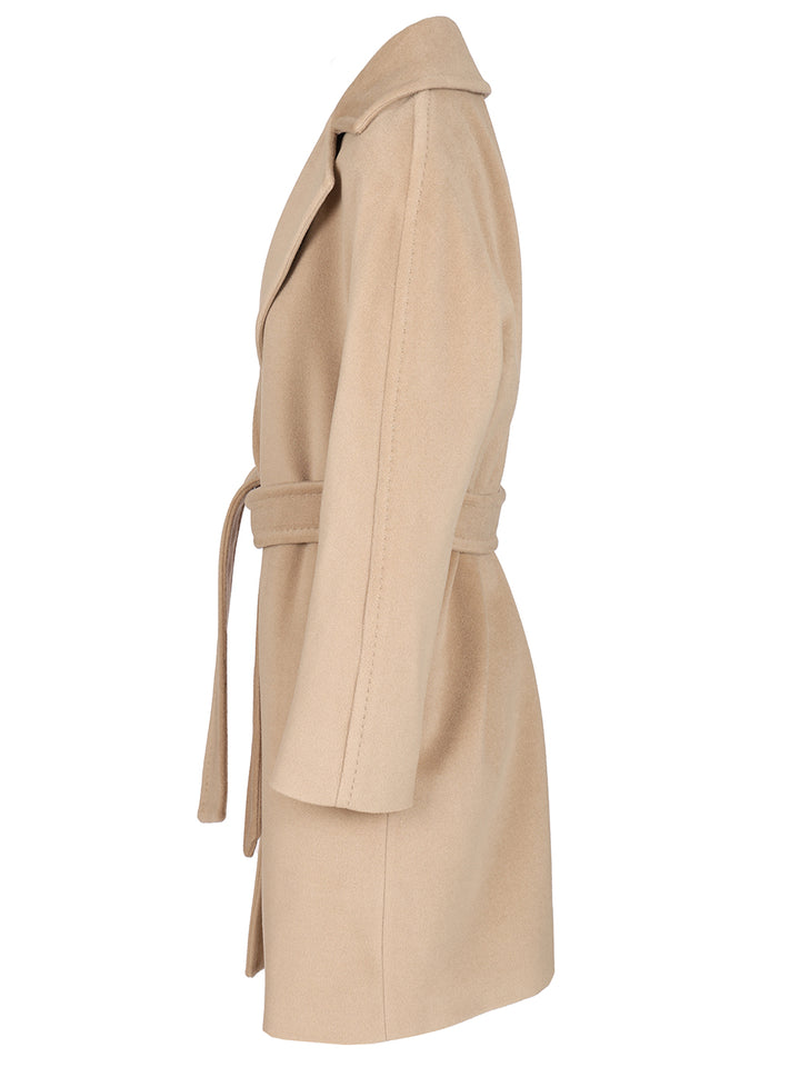 Max Mara Studio Dressing Gown Coat Coats - Beige | 5bbce2823e3b0a86ab0f37042022b974c0a001a1