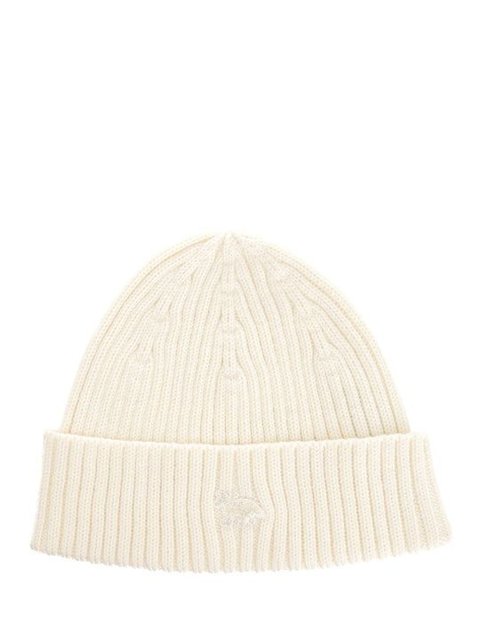 Virgin Wool Hat Cappelli Bianco