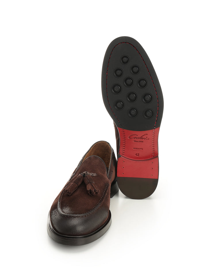 Corvari Suede Moccasin Mocassini - Marrone | ba99b1290f1f9738fb5086f0224b40c8233184e0